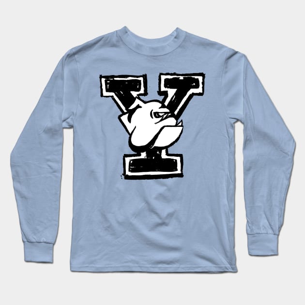 Yaleee 26 Long Sleeve T-Shirt by Very Simple Graph